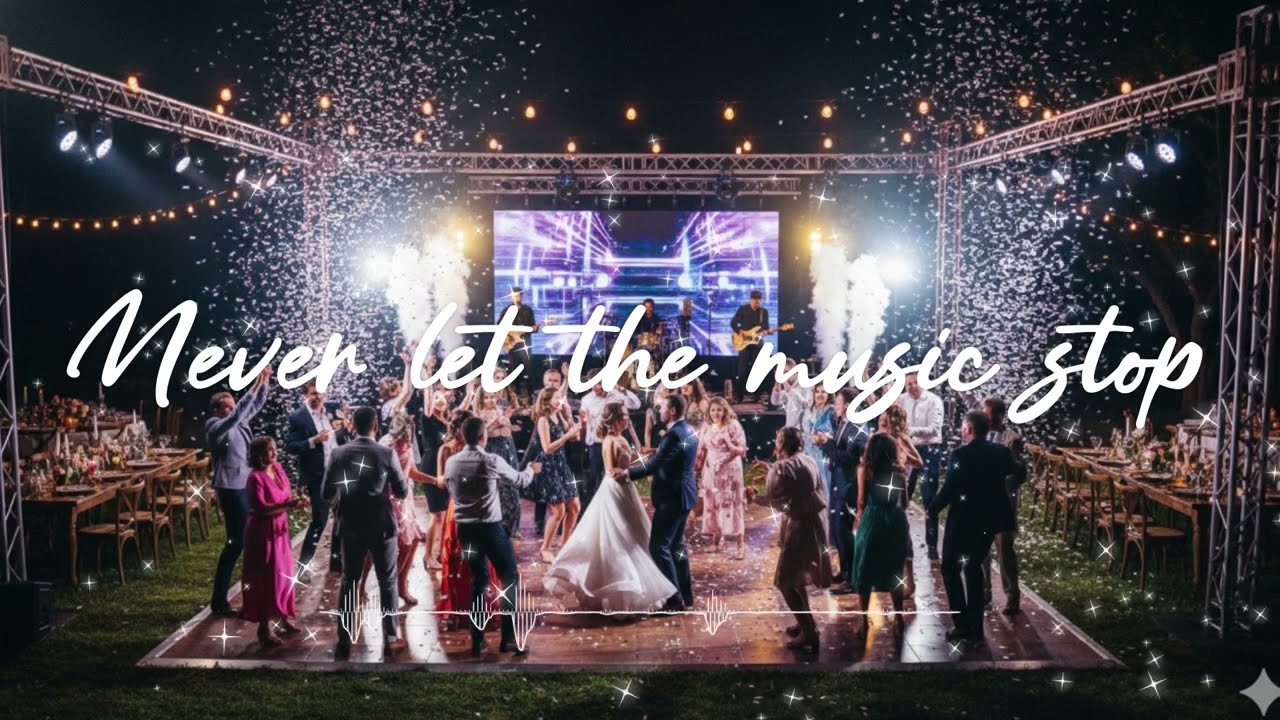 Never Let the Music Stop – Upbeat Wedding Dance Song | EDM Pop Love Anthem | Female Vocal