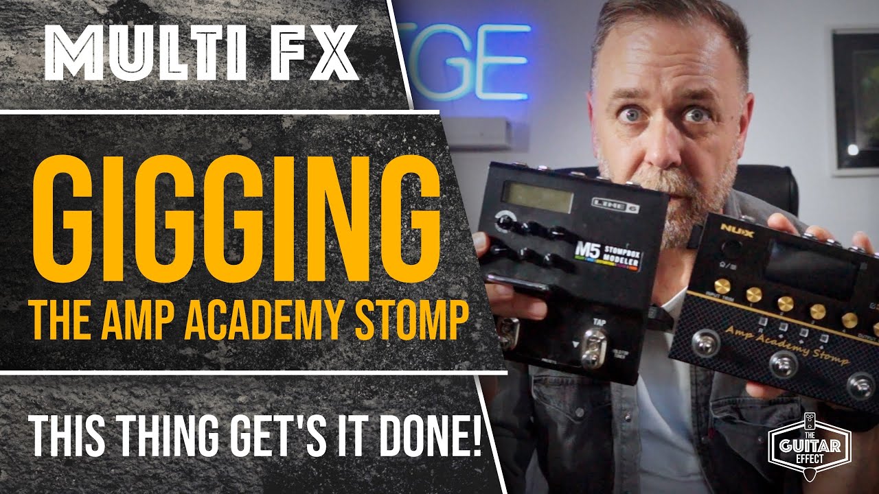 NUX Amp Academy Stomp часть 2. Пресеты, MIDI и сопряжение с другим оборудованием.