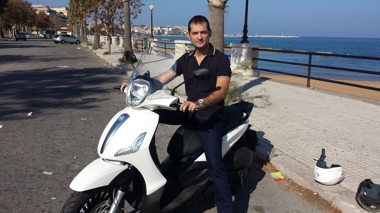 Lungomare di Crotone - Test GoPro Hero 6 su Beverly Piaggio