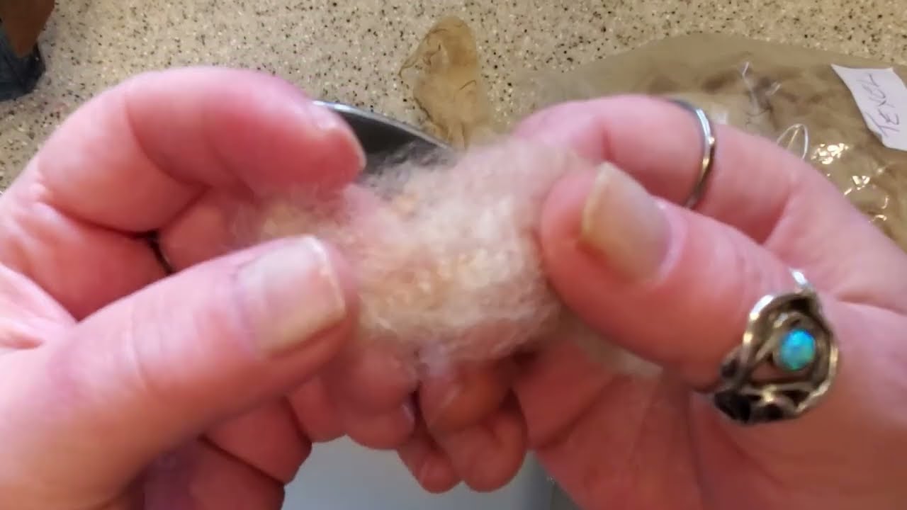 Finish It Friday: Texel Fleece