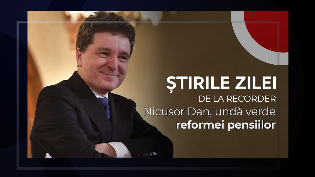 27 FEBRUARIE 2026. Nicușor Dan, undă verde reformei pensiilor