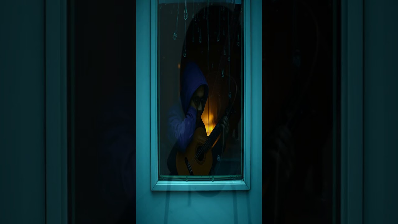 La lluvia que hiela en mi ventana el silencio elocuente