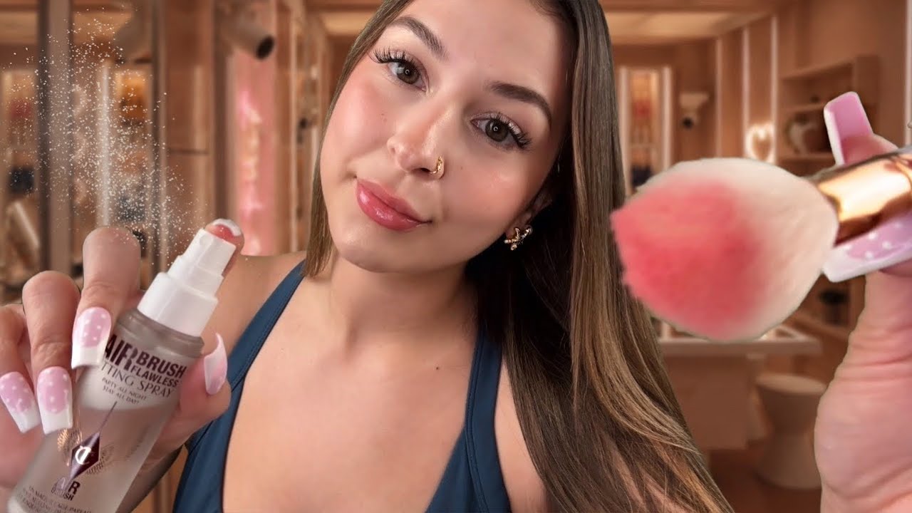 ASMR Getting You Ready for a Beach Photoshoot ☀️📸 (SPANISH Roleplay)