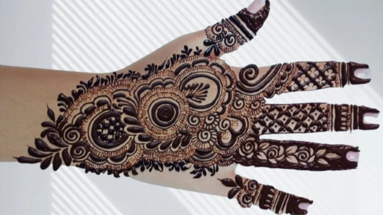 Full Mehndi Tutorial for Beginners | Easy & Simple Design