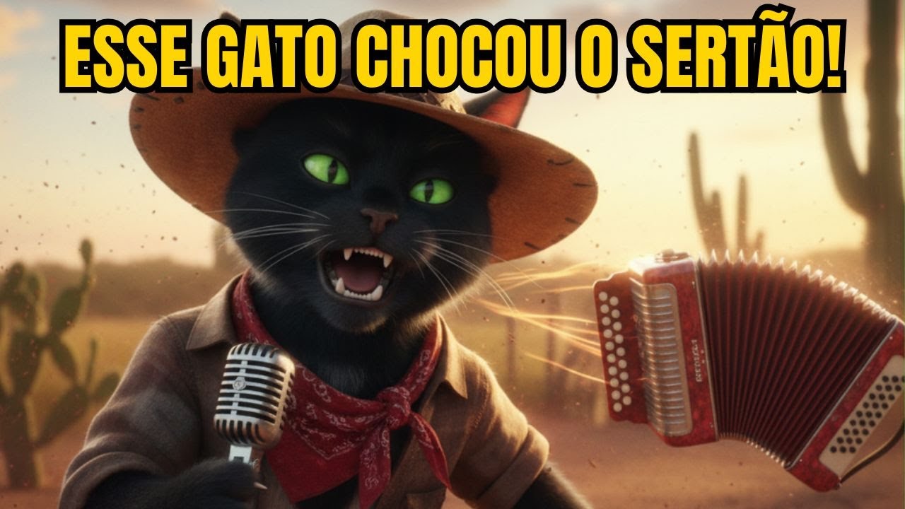 AUMIGATO NO FORR&Oacute;: Voc&ecirc; N&Atilde;O Vai Acreditar no Que Esse Gato Fez no Sert&atilde;o!