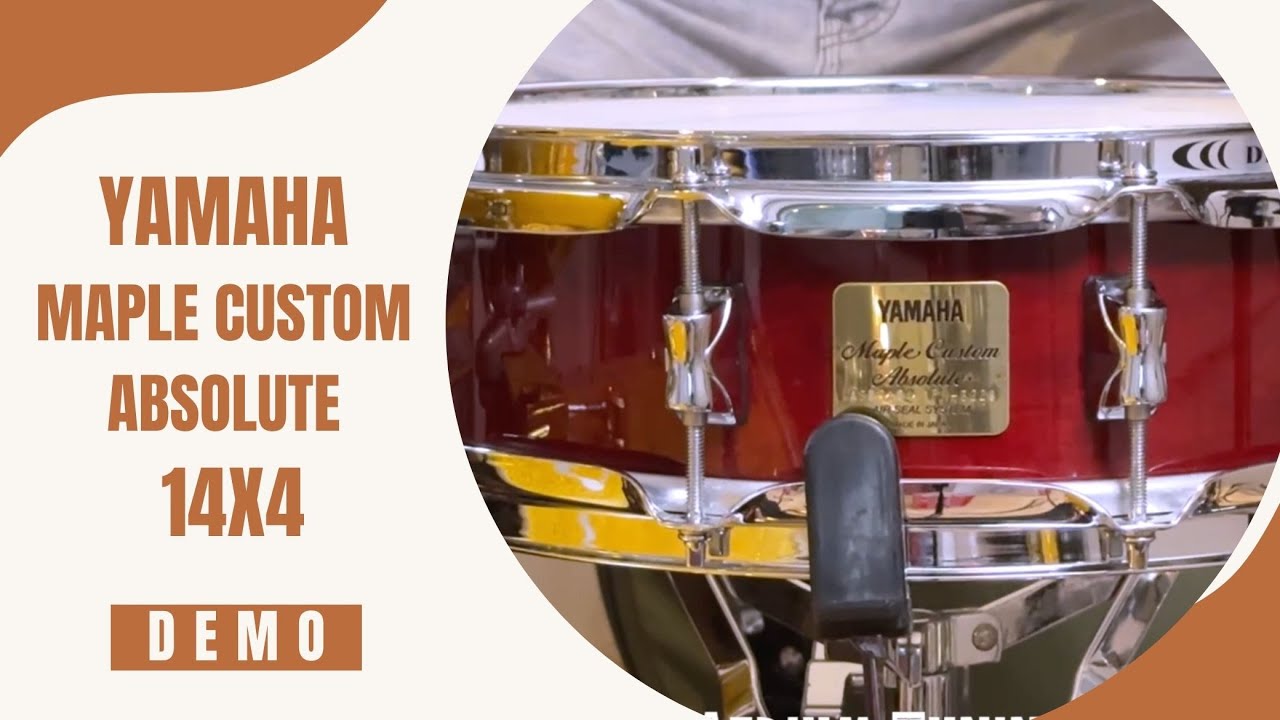 Yamaha Maple Custom Absolute Snare 14x4 ASD0104 - (DEMO)