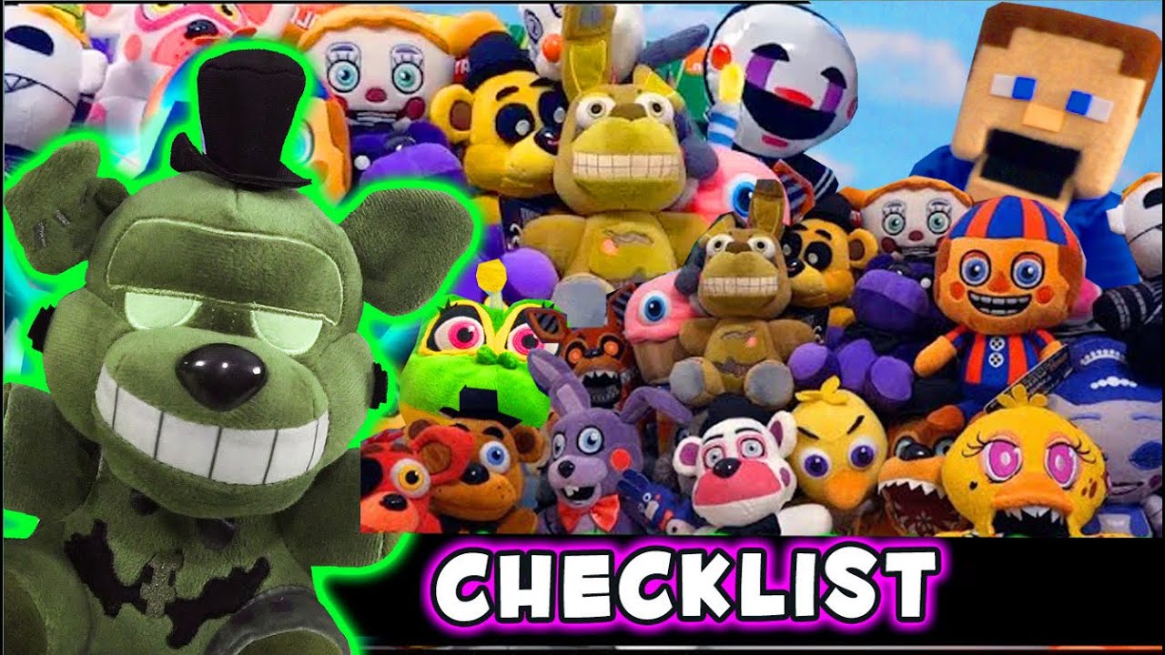 Набор плюшевых игрушек FUNKO Five Nights at Freddy's, серии 1-14, 2016-2026 годы.