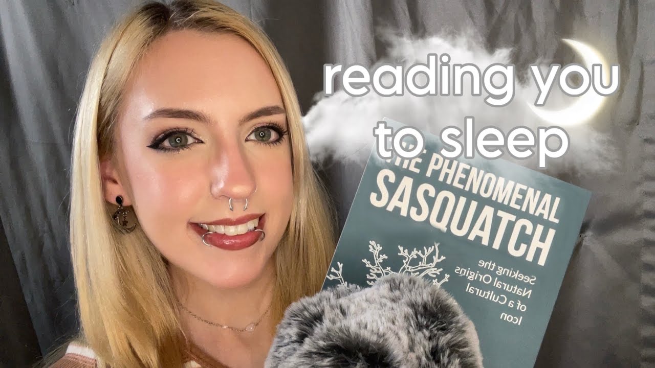 ASMR Reading To You About Bigfoot ~ up close, ear to ear whispers