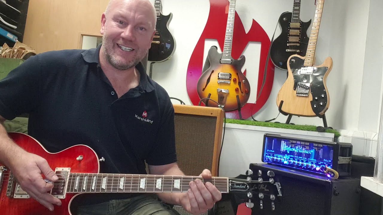 M-Guitars 2018 Gibson Part 2 - Through Hughes and Kettner Grand Meister 40 Deluxe