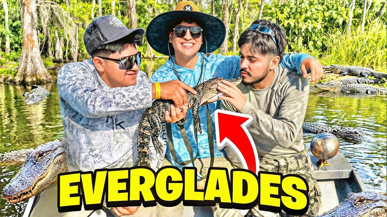 Gators JUMPED On Our BOAT & Almost ATTACKED US! (FLORIDA EVERGLADES)