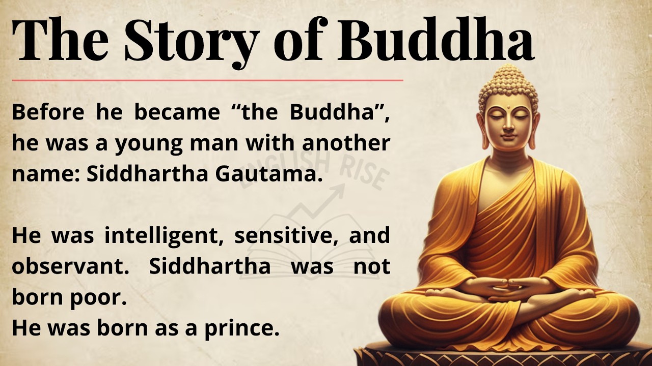The Story of Buddha || Learn English Through Story || Graded Reader || Listening Practice✅️