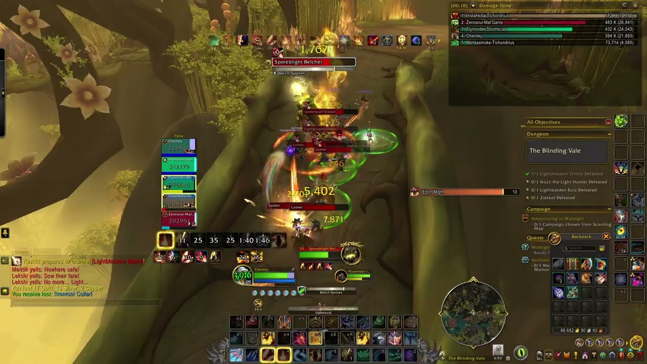 WoW Midnight 12.0.1 scalecommander augmentation evoker pve The Blinding Vale Heroic