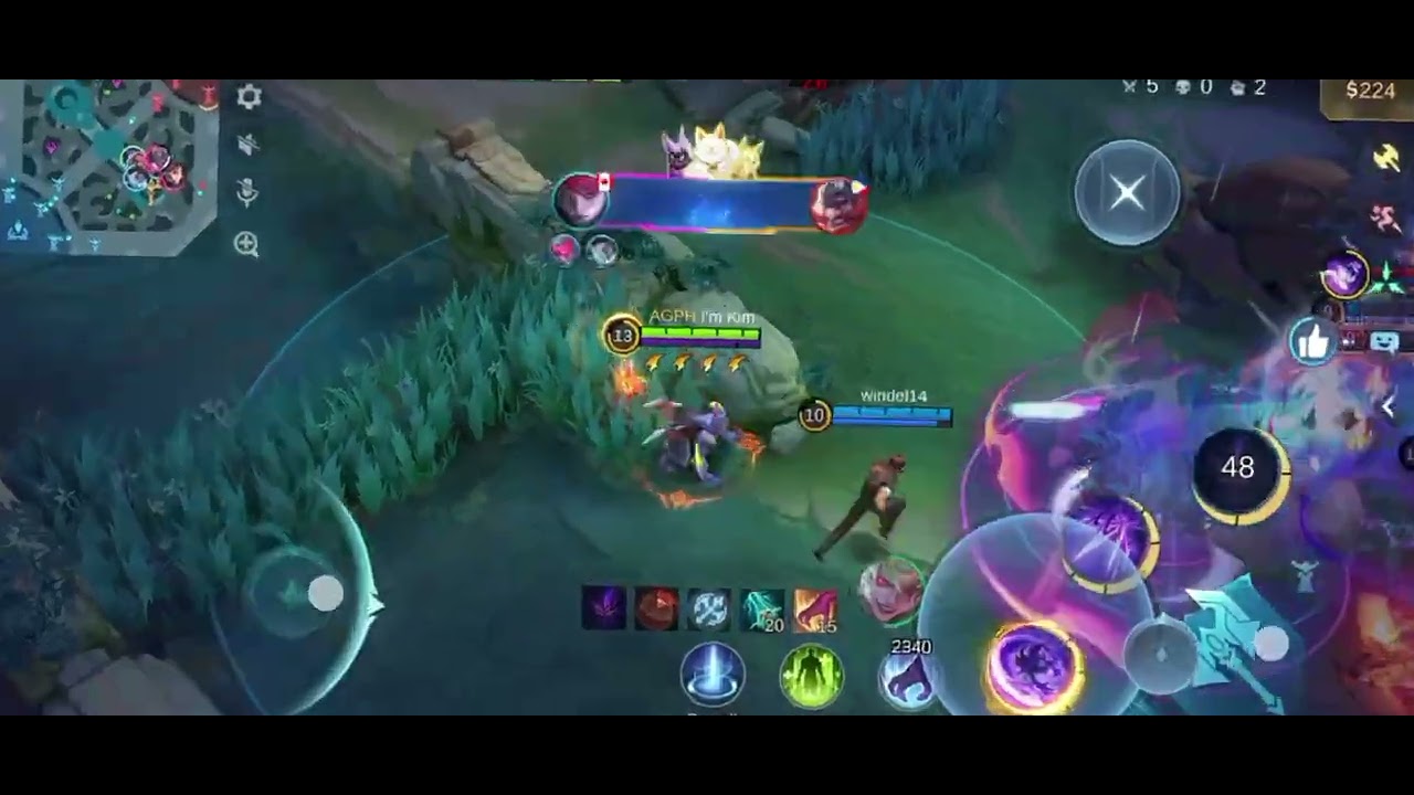 Must dangerous Core in mobile legends #HC