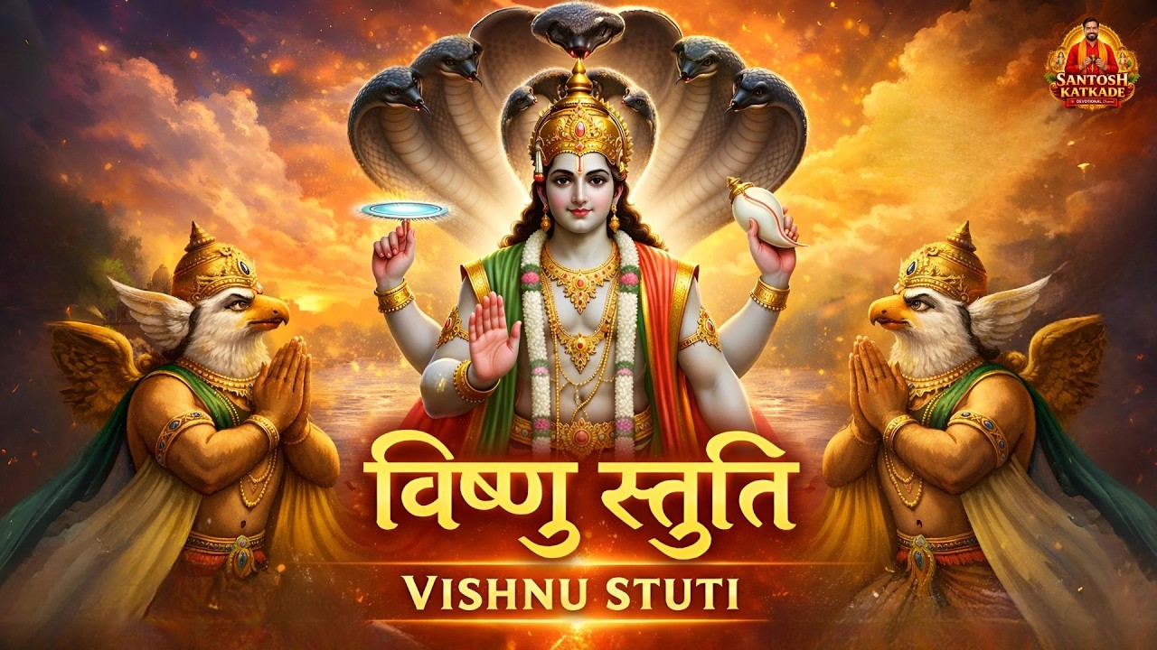 POWERFUL Vishnu Mantra: Shantakaram Bhujangashayanam for Peace & Protection