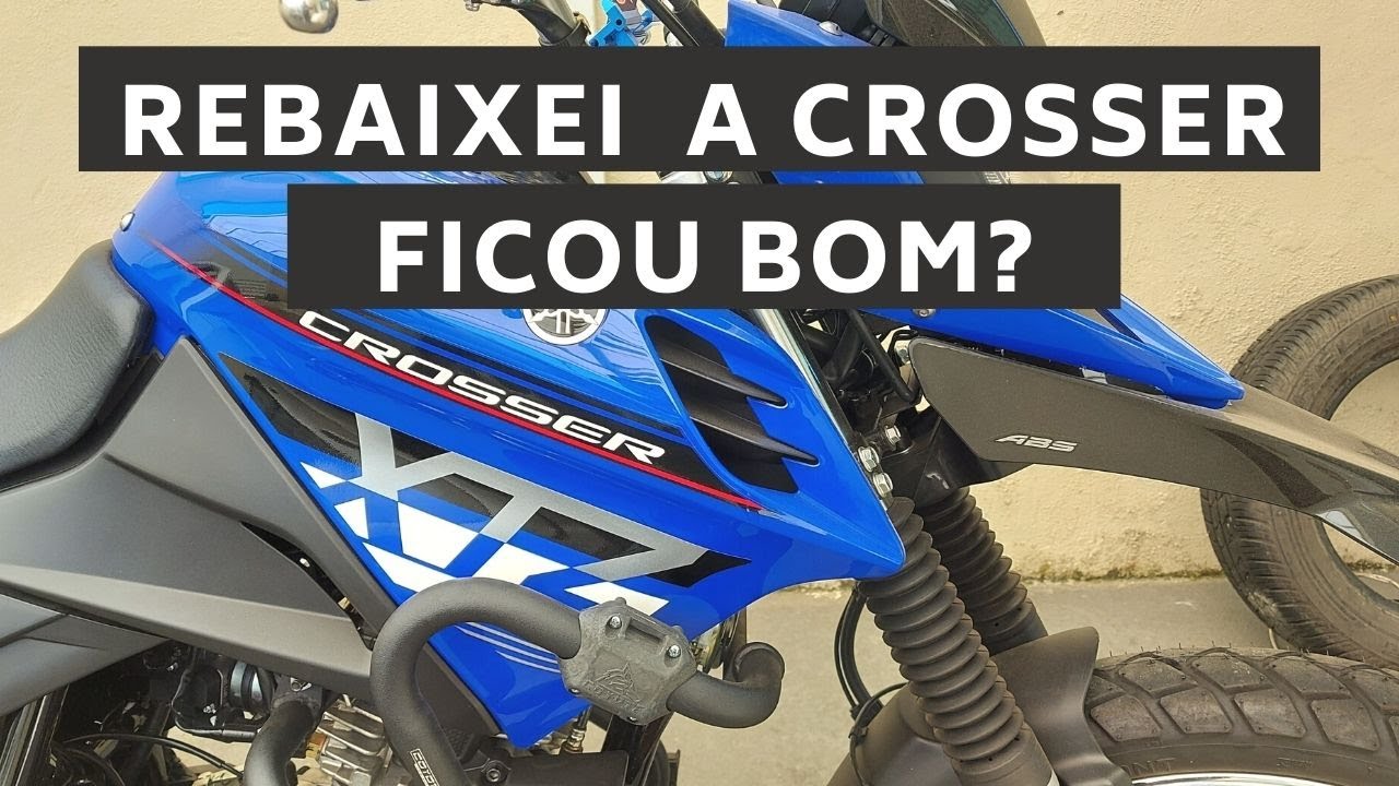 Rebaixando a Crosser 150 Z