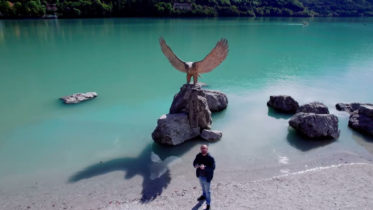 Molveno col drone 4K
