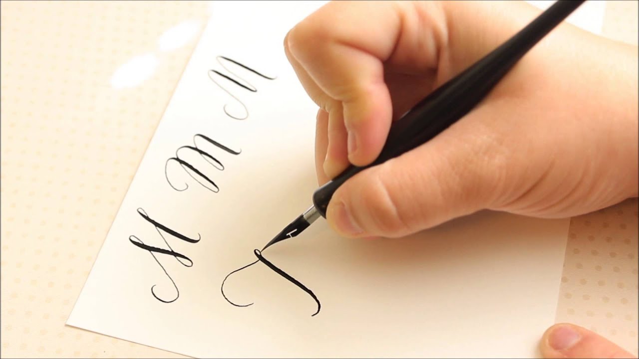 The Letter M | Basic Calligraphy Tutorial