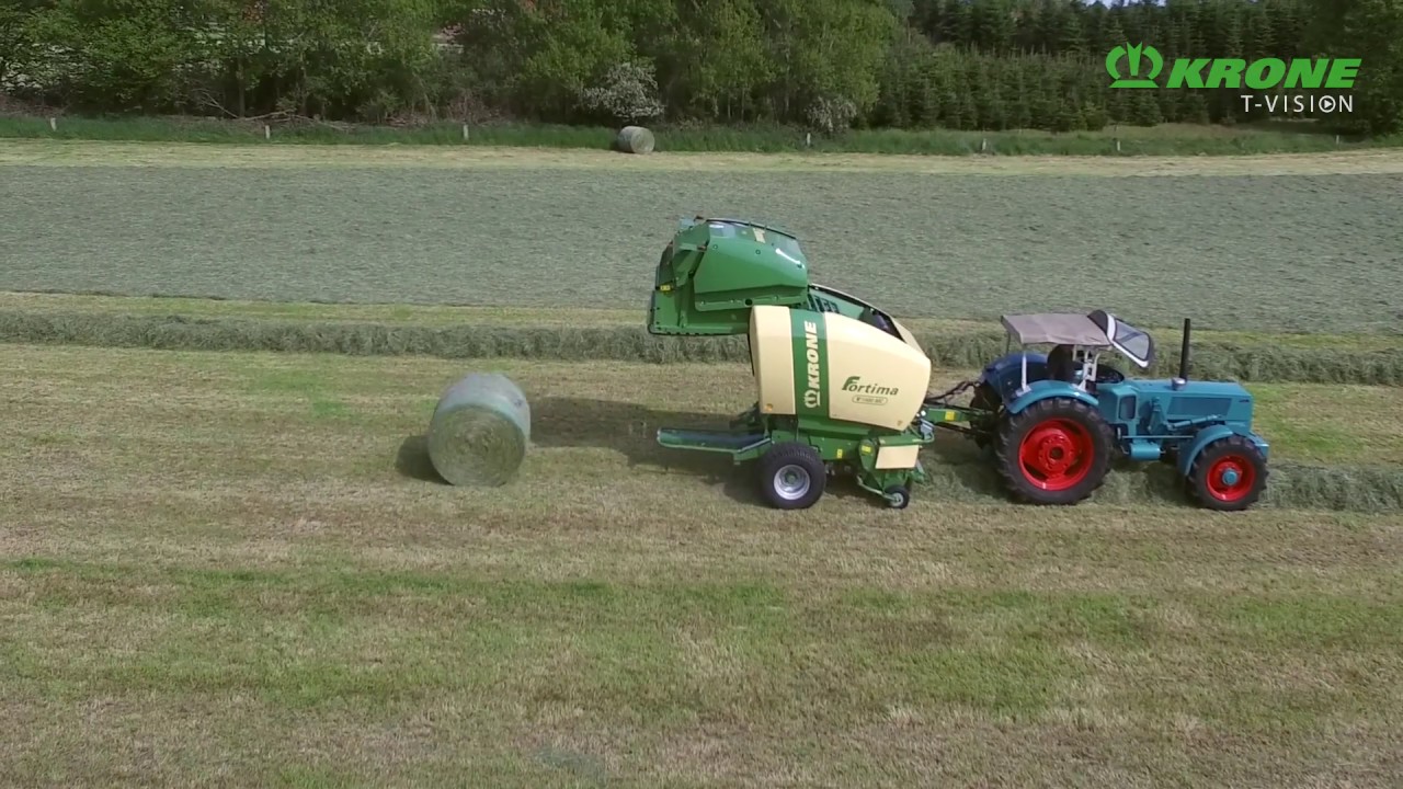 KRONE Fortima round baler 2019