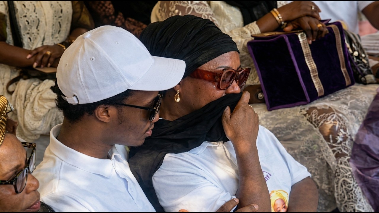 Muyiwa, Ibrahim Chatta & Foluke STORM Fathia Balogun's Thanksgiving Service After Her Mom's Burial