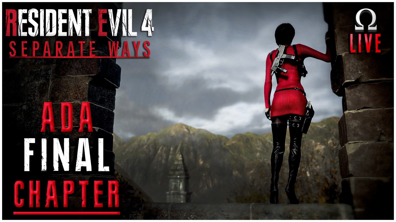 Ada Final Chapter ENDING | Separate Ways DLC Resident Evil 4 | Ω LIVE 🔴