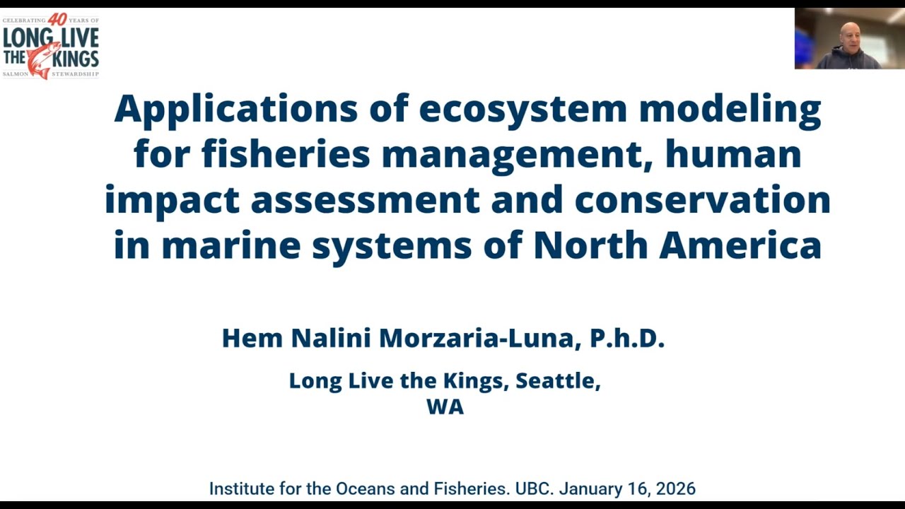 Ecosystem Modeling for Fisheries Mgmt, Human Impact Assessment, & Conservation in NA Marine Systems
