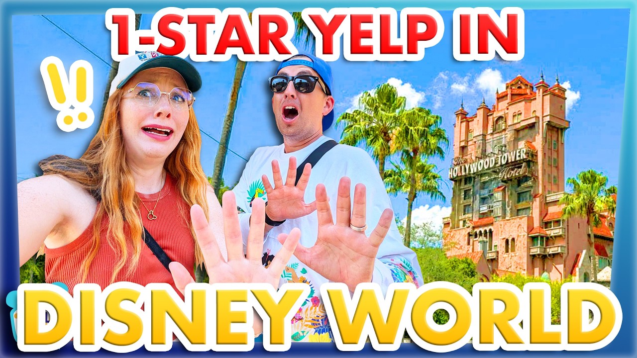 Testing 1 Star Yelp Reviews in Disney World -- Hollywood Studios