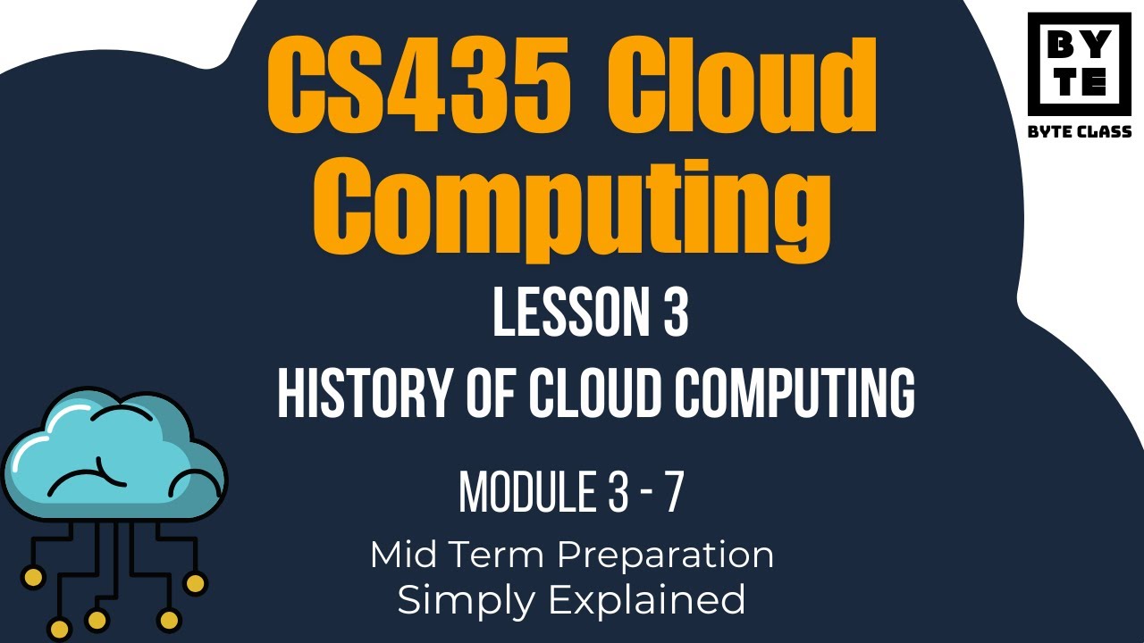CS435 Cloud Computing | Lecture 3 | Mid Term Preparation | Byte Class