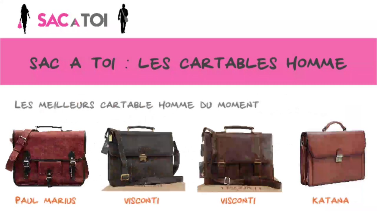 Acheter un cartable pour homme - Sacatoi.fr