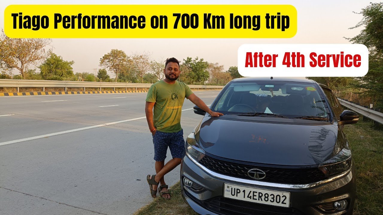 Tiago Performance on 700 Km long trip || Tiago Mileage after 4th Service || Vaahan Mantra