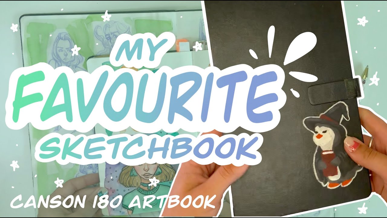 Canson 180 Artbook Review ✨