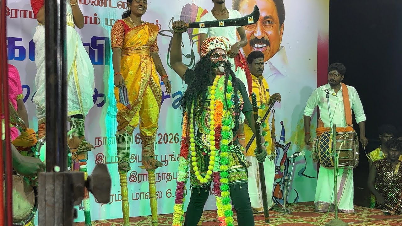 கருப்பன் ஆவேசா ஆட்டம்  #kalaithiruvizha #video #shortsfeed #@ArunRanjanivlogs 