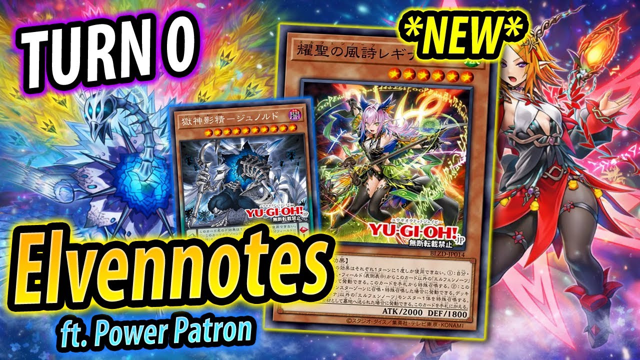 *TURN 0!* Elvennotes Power Patron DECK TESTING | Blazing Dominion