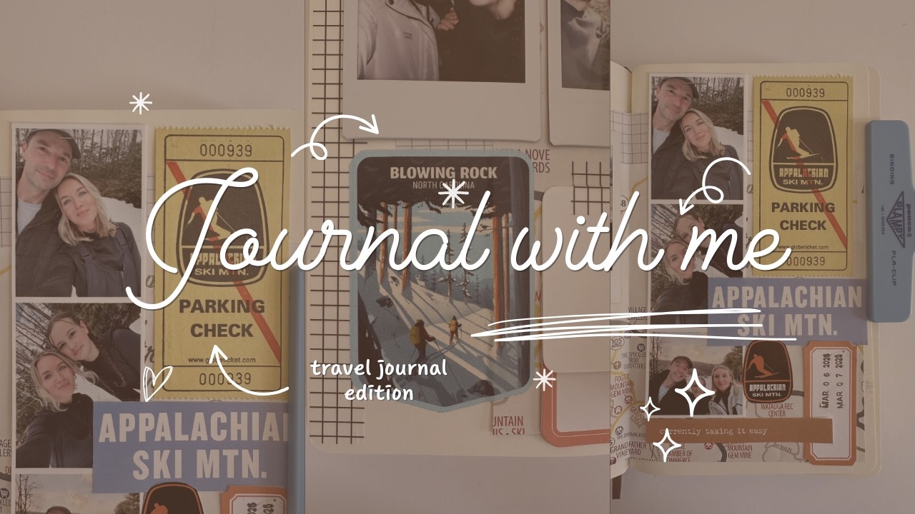 Journal With Me- Travel Journal Edition