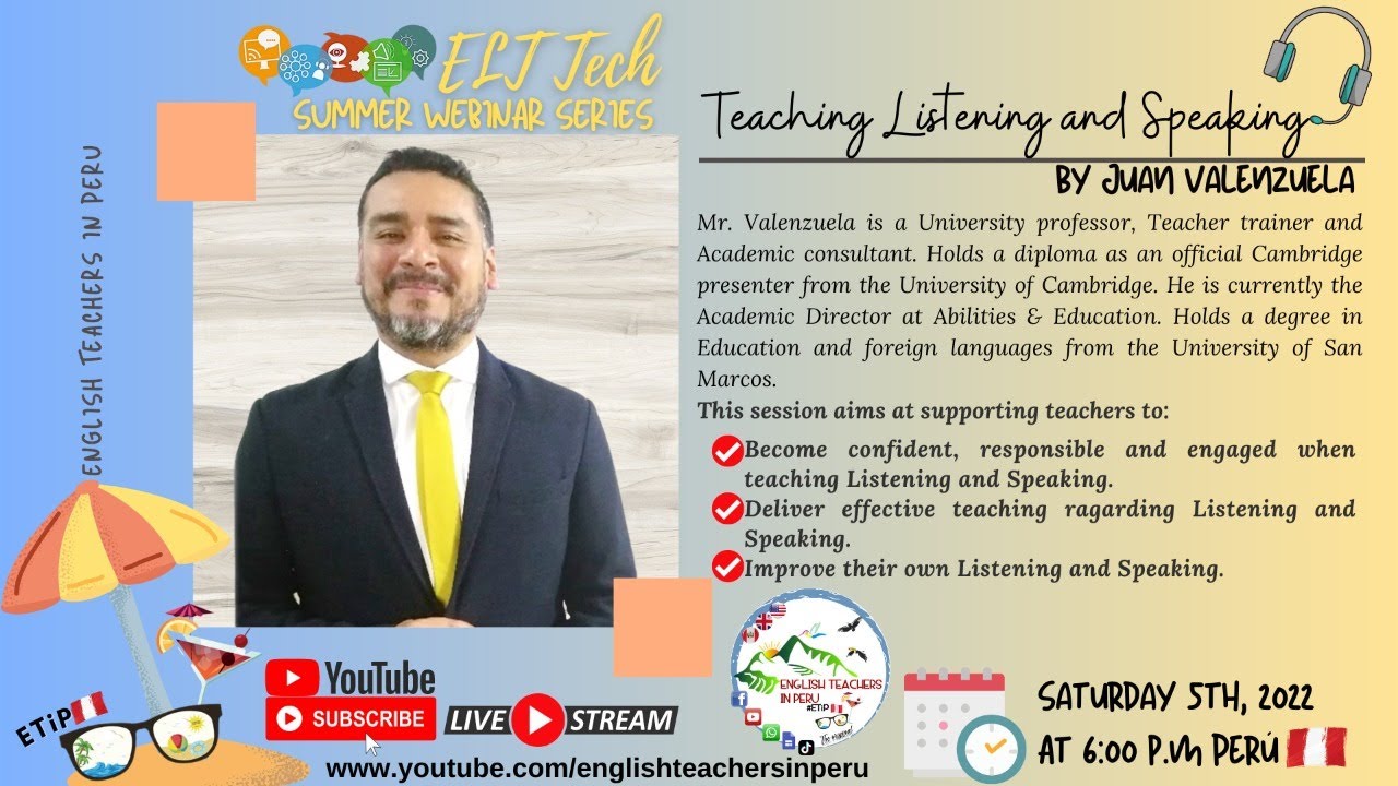 First ELT Teach Summer Webinars Series 