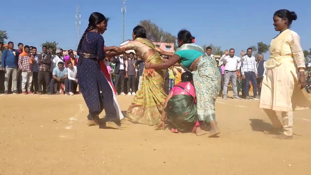 कबड्डी मैच। महिलाओं का गणतंत्र दिवस के शुभ अवसर पर आयोजित कबड्डी मैच