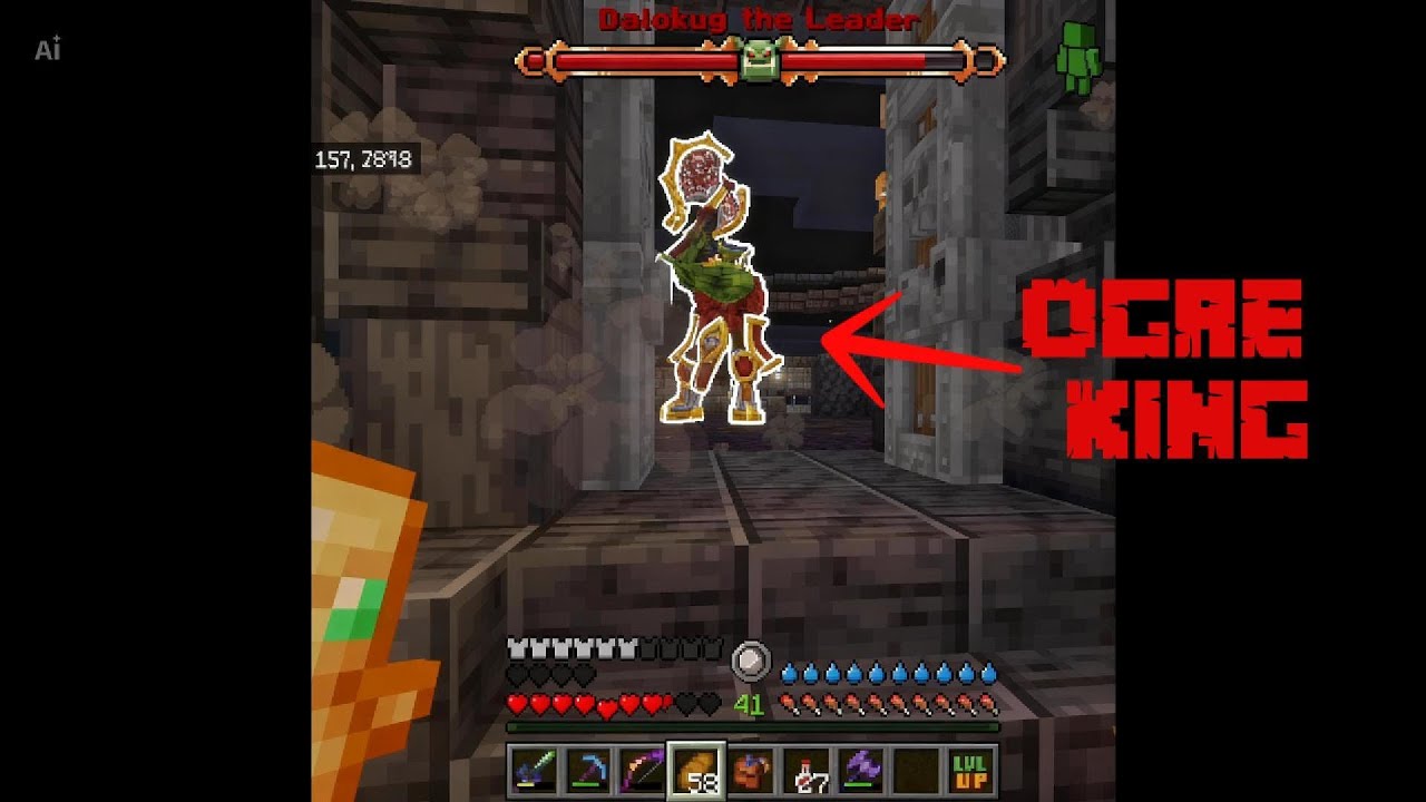 WE BATTLED THE OGRE KING!! RL CRAFT EP 9