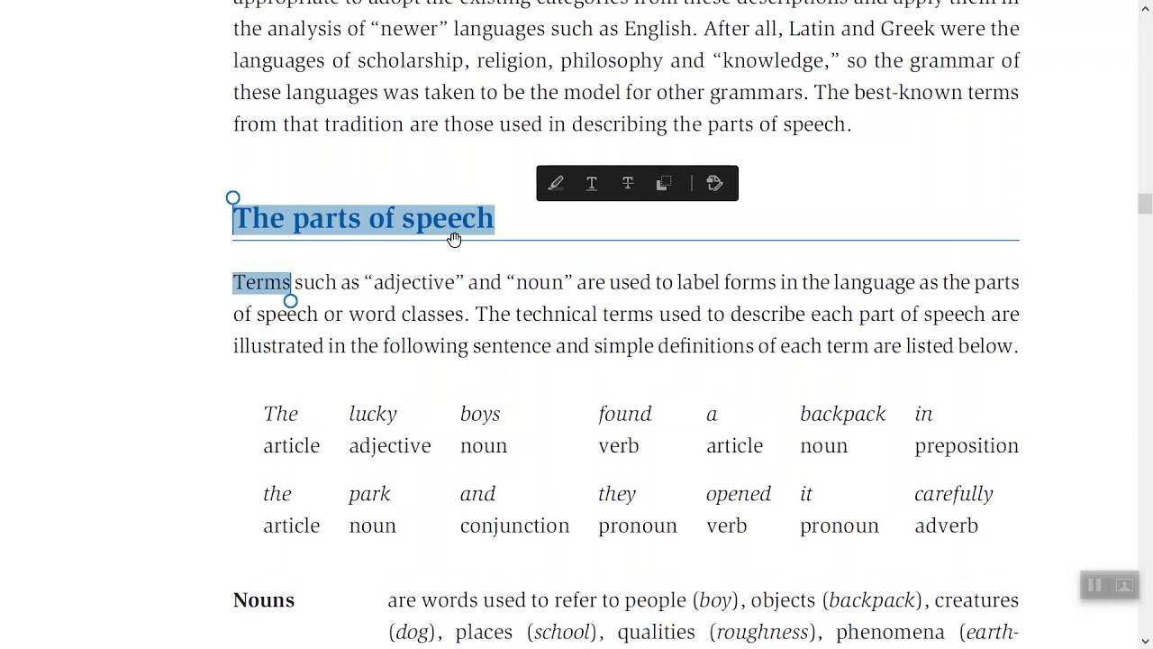 المرحلة الثالثة علم اللغةChapter 7 till traditional analysis