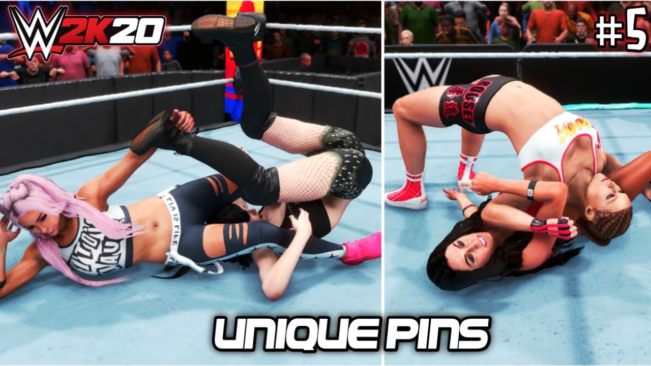 10 Unique Pin Animations (WWE 20) - part 5 - Piper's pit, meteora, etc