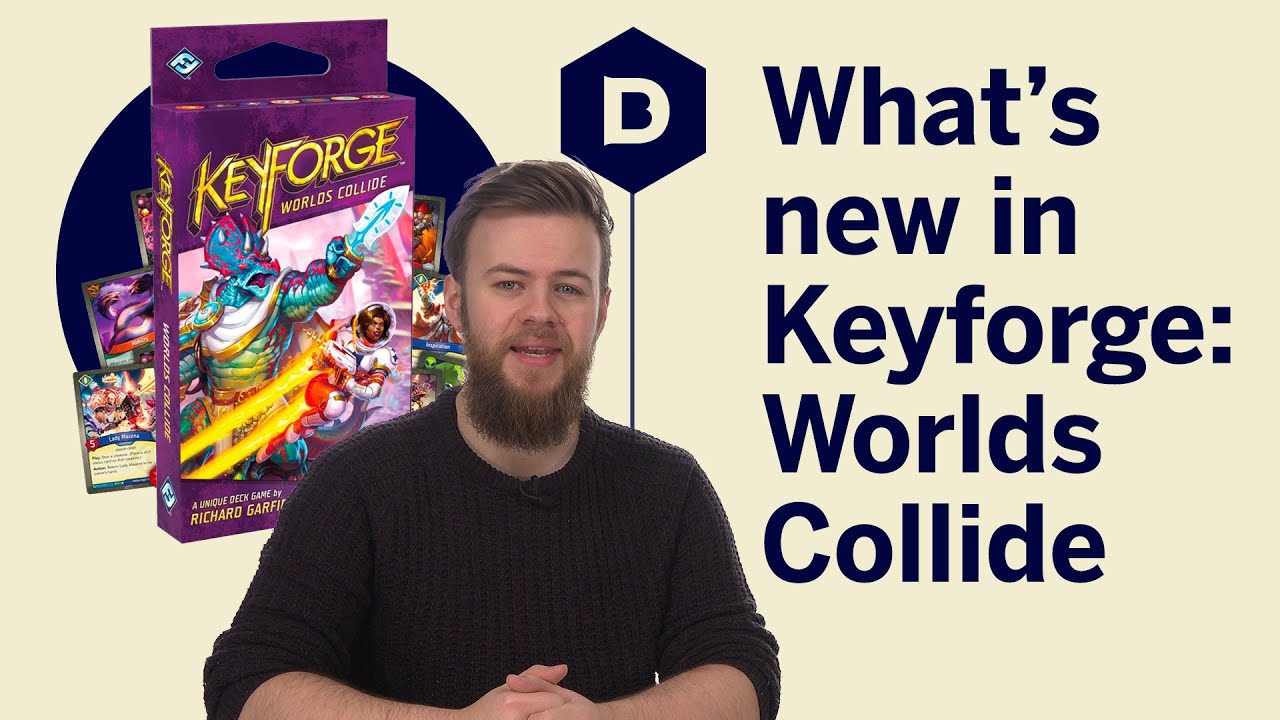 8 New things in Keyforge: Worlds Collide
