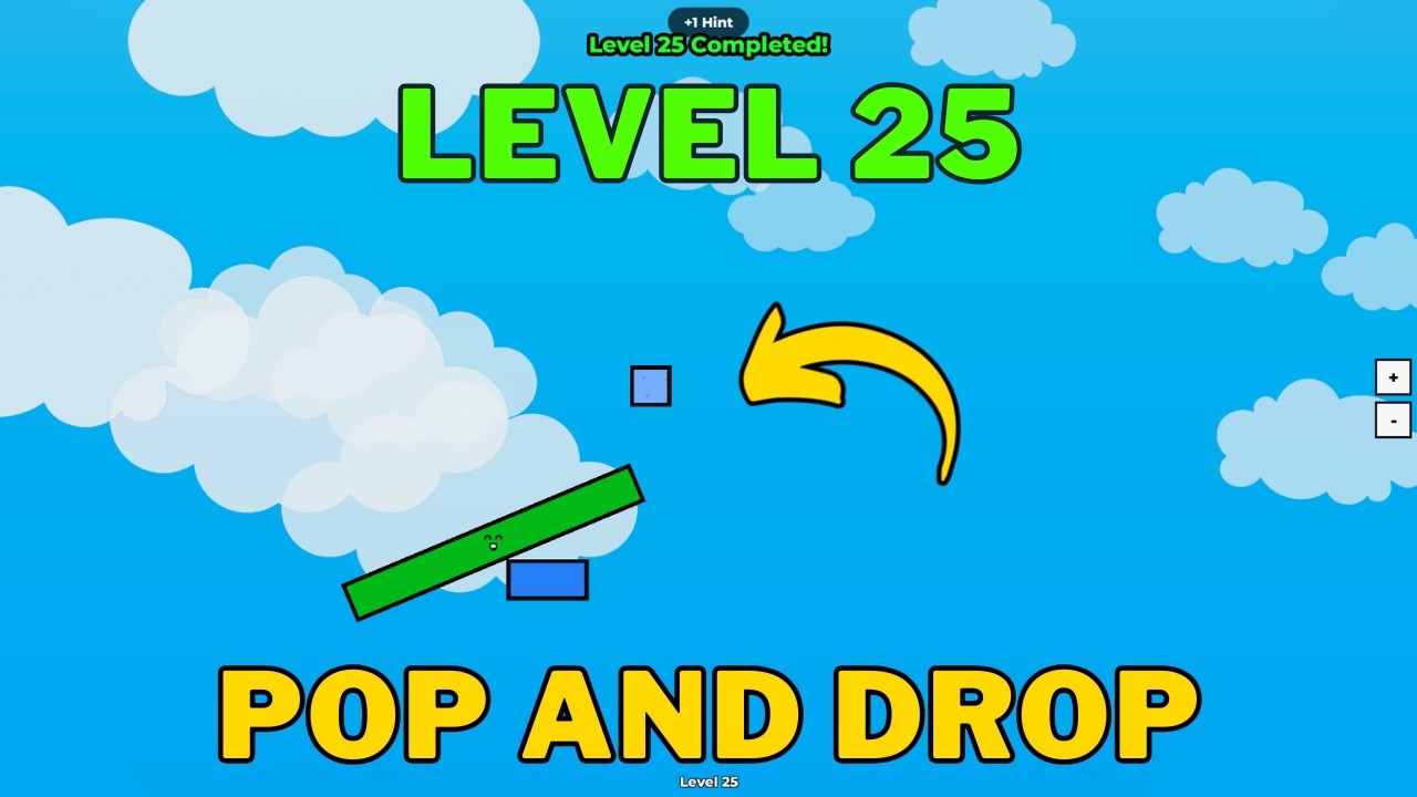 How To Complete Roblox Pop and Drop Level 25 | Pop and Drop Level 25 Guide