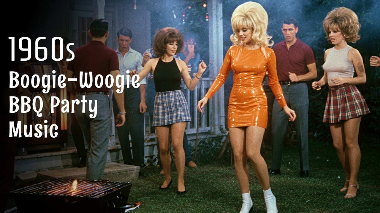 Boogie Woogie Piano Music Mix for Labor Day Barbecues | 1960s Retro Dance Vibes