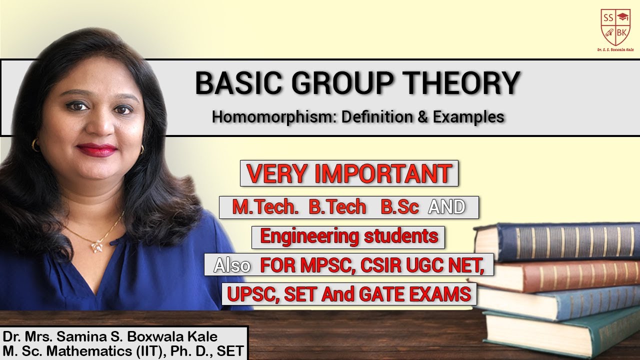 Homomorphism: Definition and Examples - Chapter 8 - Lecture 1