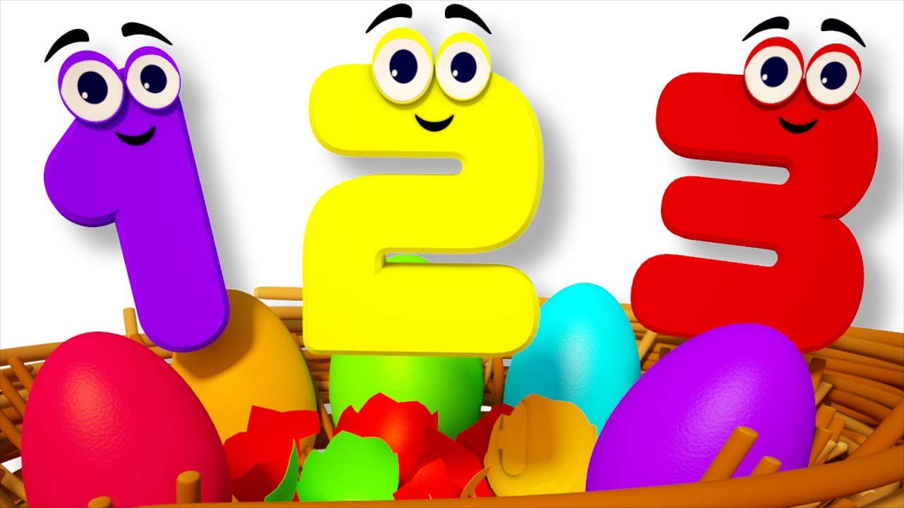 numbers song | surprise eggs | learn numbers | nursery rhymes | kids songs | kids tv videos