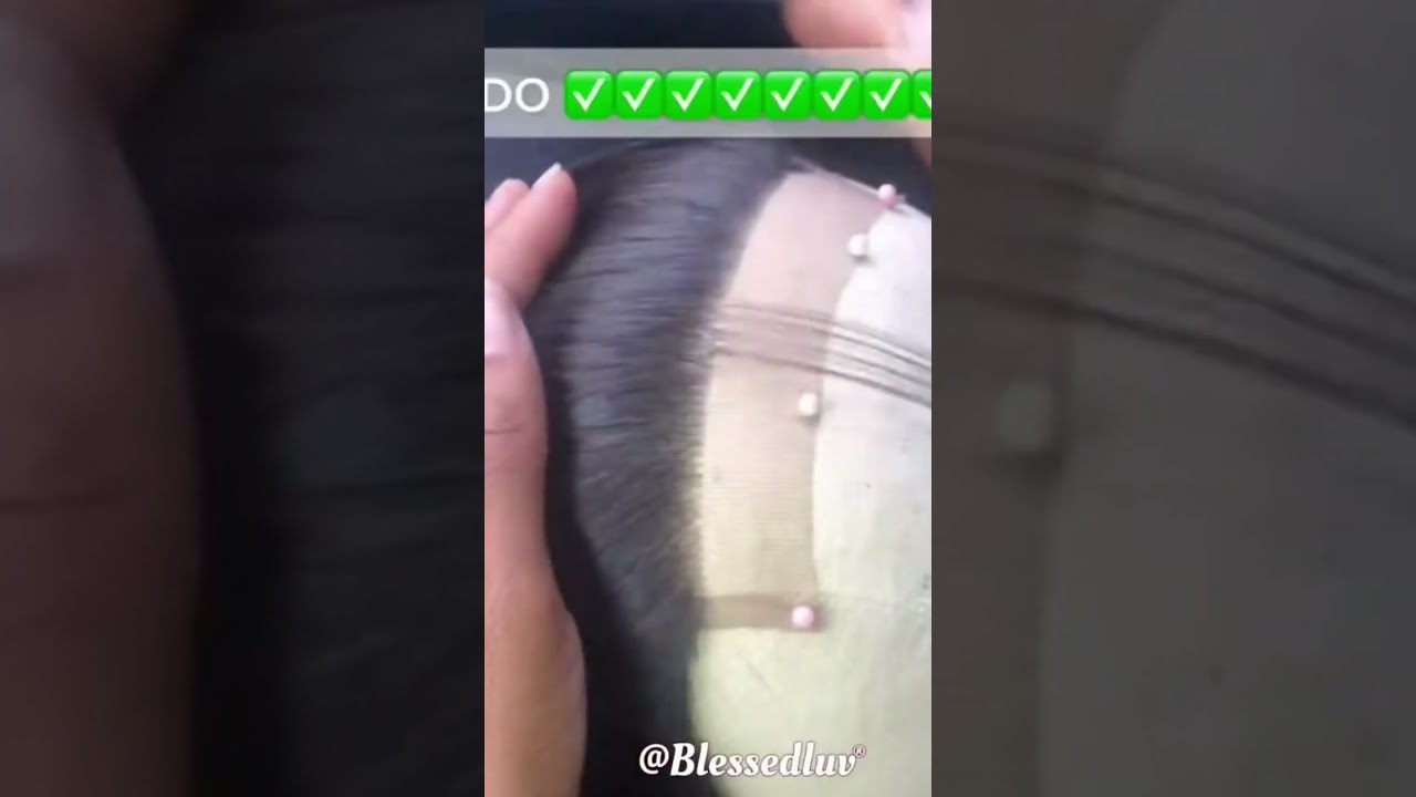 Create Easy Baby Hairs on Lace  Closure💁🏽&zwj;♀️❤️