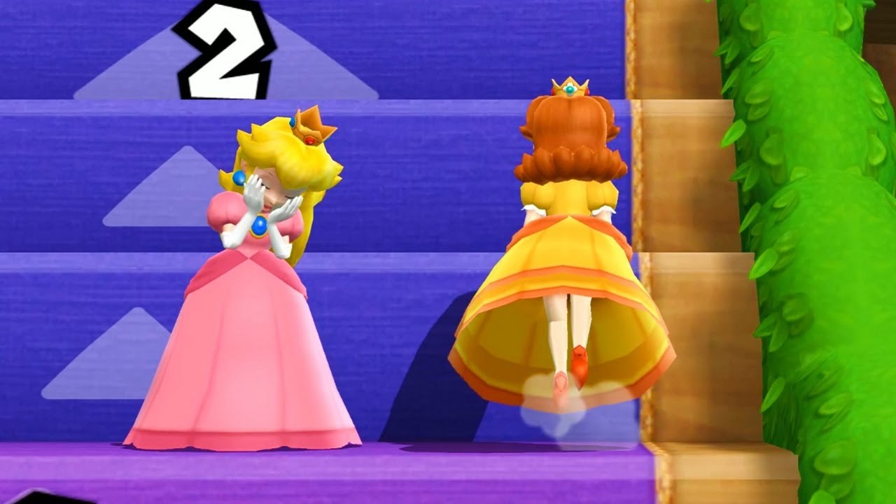 Mario Party 9 - Luigi vs Mario vs Peach vs Daisy (Master COM)| EzMario