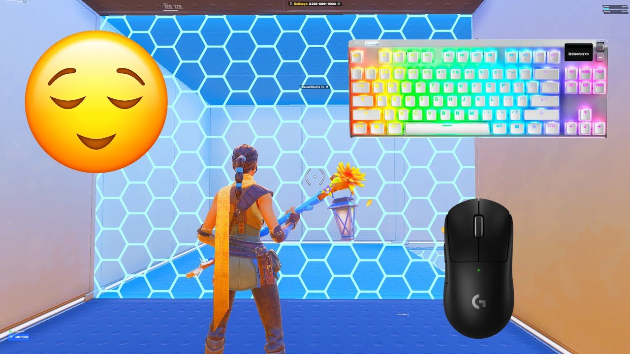Apex Pro TKL ASMR 😴1v1 Piece Control🤩Satisfying Fortnite Keyboard Gameplay🏆4K Smooth 360 FPS