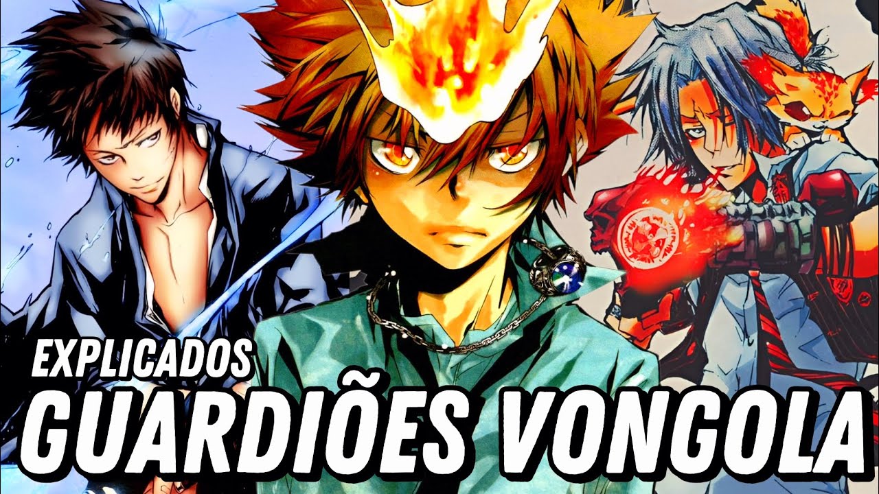 💥 TODOS OS GUARDIÕES VONGOLA EXPLICADOS! 🔥 | O Poder da Família Vongola em Katekyo Hitman Reborn!