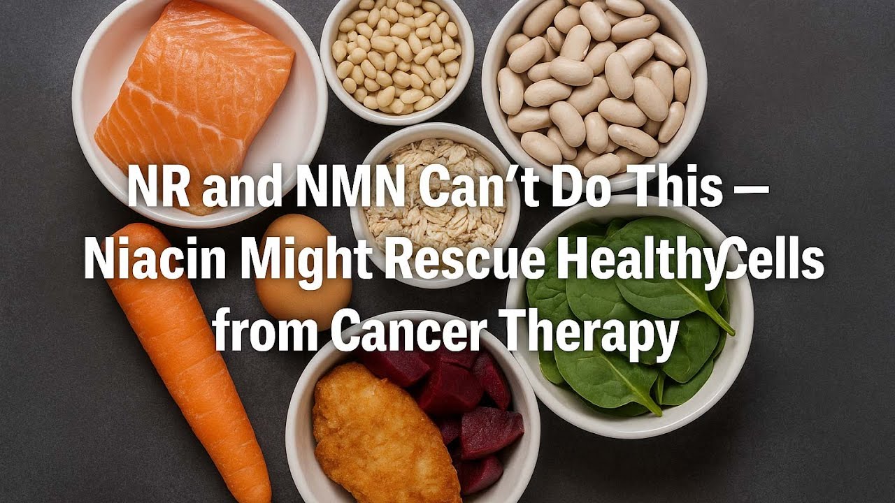 NR and NMN Can't Do This &mdash; Niacin Might Rescue Healthy Cells from Cancer Therapy