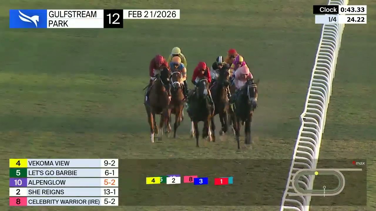 Gulfstream Park February 21, 2026 Race 12