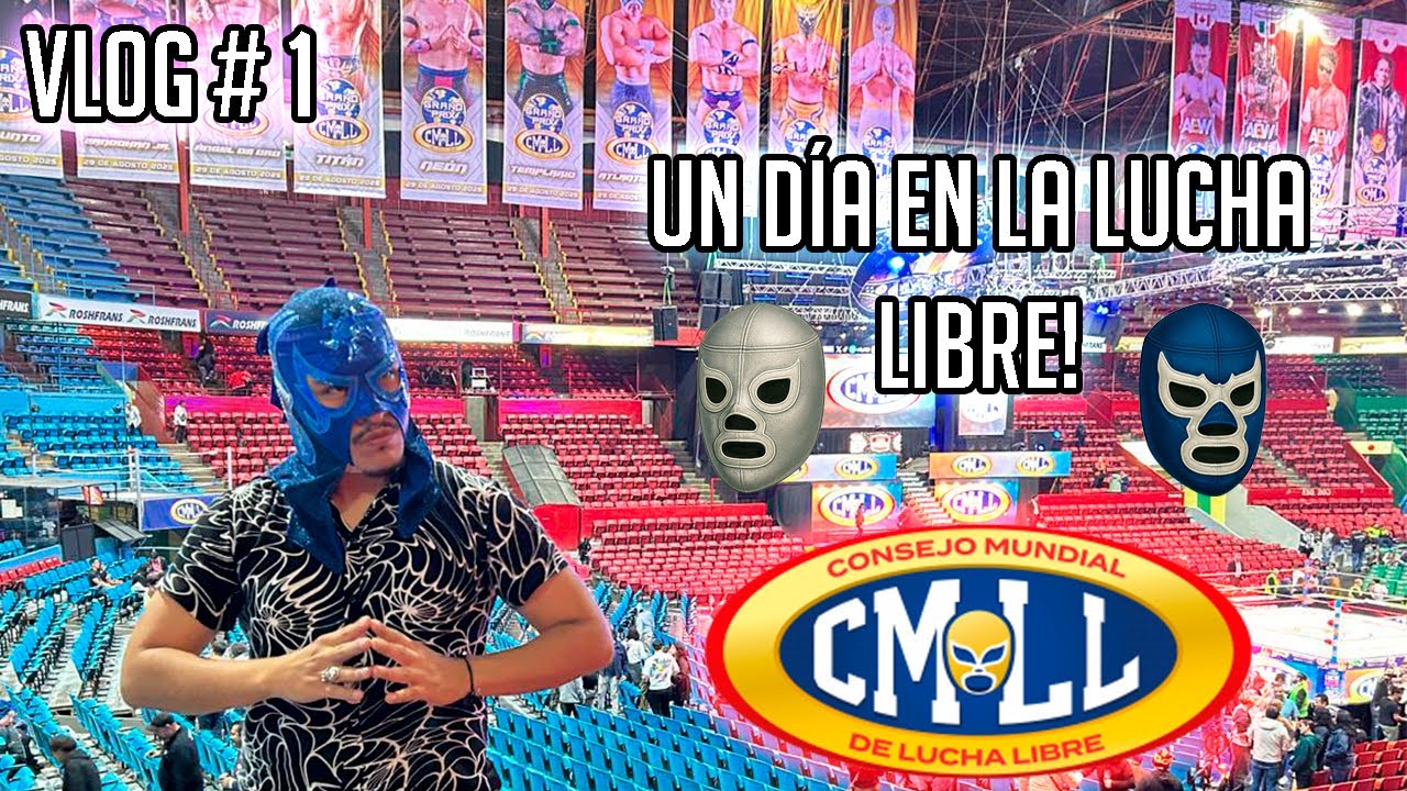 PRIMER VLOG DEL CANAL! Visita a la Lucha Libre Mexicana! | Antonio Virto